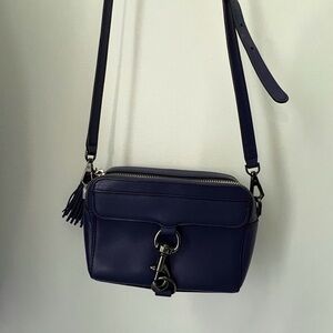 Navy Rebecca Minkoff cross body bag - great new condition